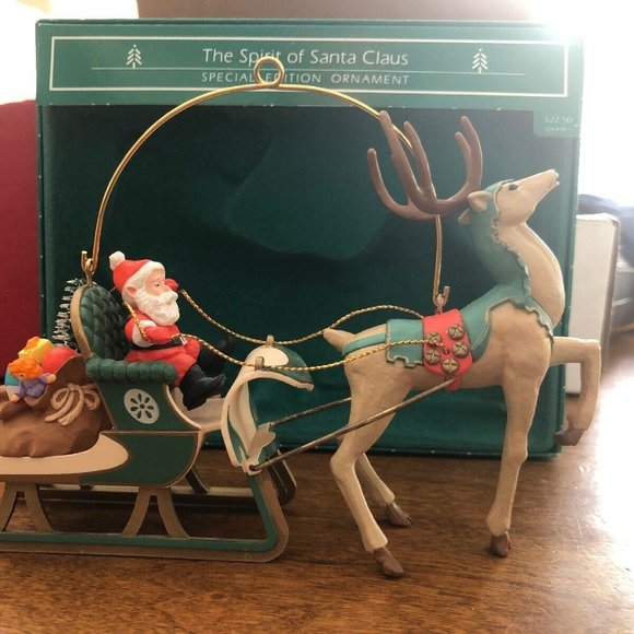 VTG Hallmark The Spirit of Santa Claus ornament - Picture 3 of 4